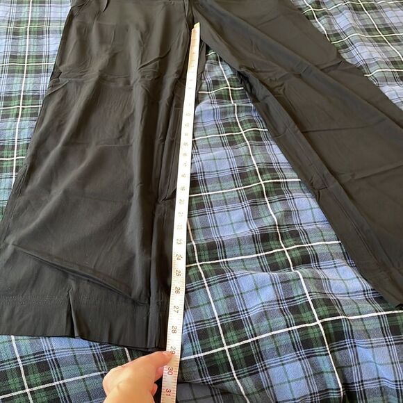 Madewell Drawstring Wide-Leg Pants True Black Women Size S - Picture 14 of 16